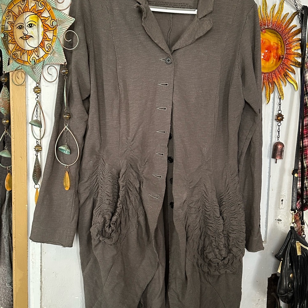 Rundholtz XL Large Stylish Women's Clay Jacket Cardigan Coat Dress